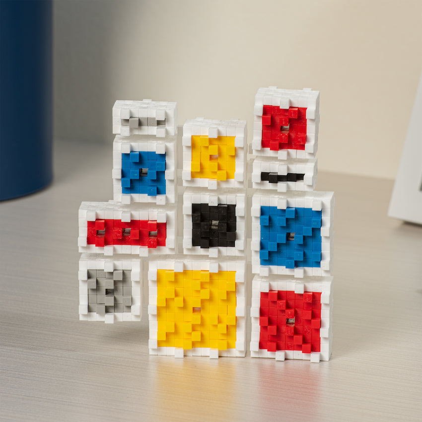 Inspired Mondrian Composition A Puzzle