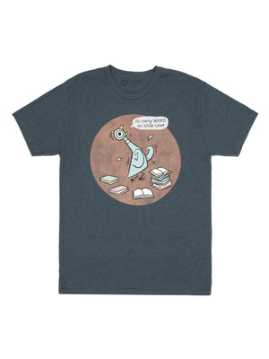The Pigeon So Many Books Unisex T-Shirt Small | Bookazine HK
