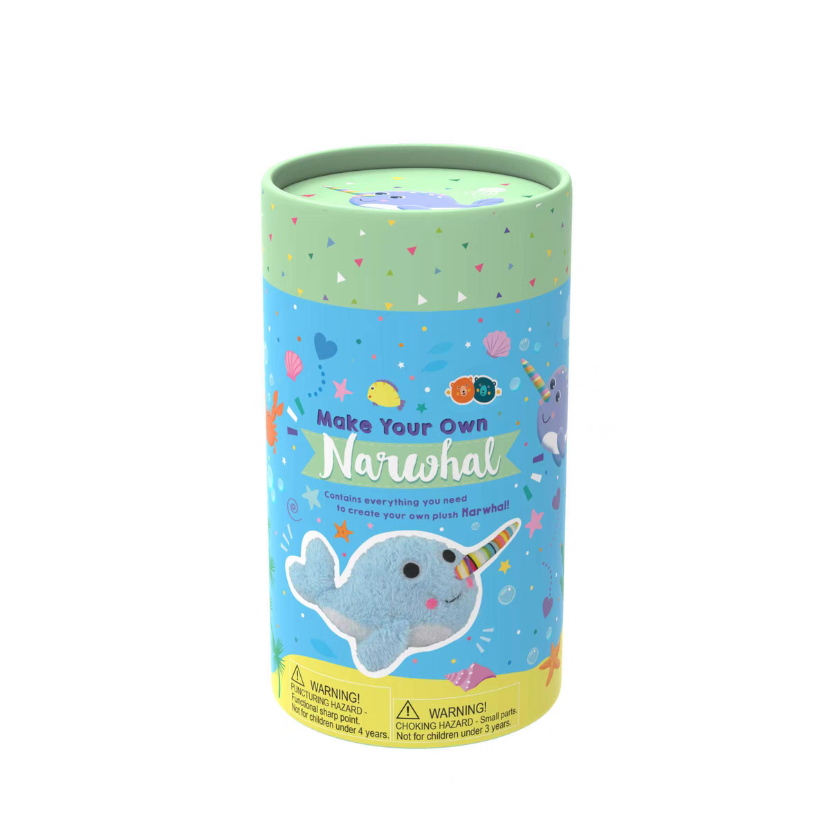 Make Your Own Narwhal Soft Toy | Bookazine HK