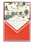 La Petite Noel Scene Holiday Boxed Card 15Ct | Bookazine HK
