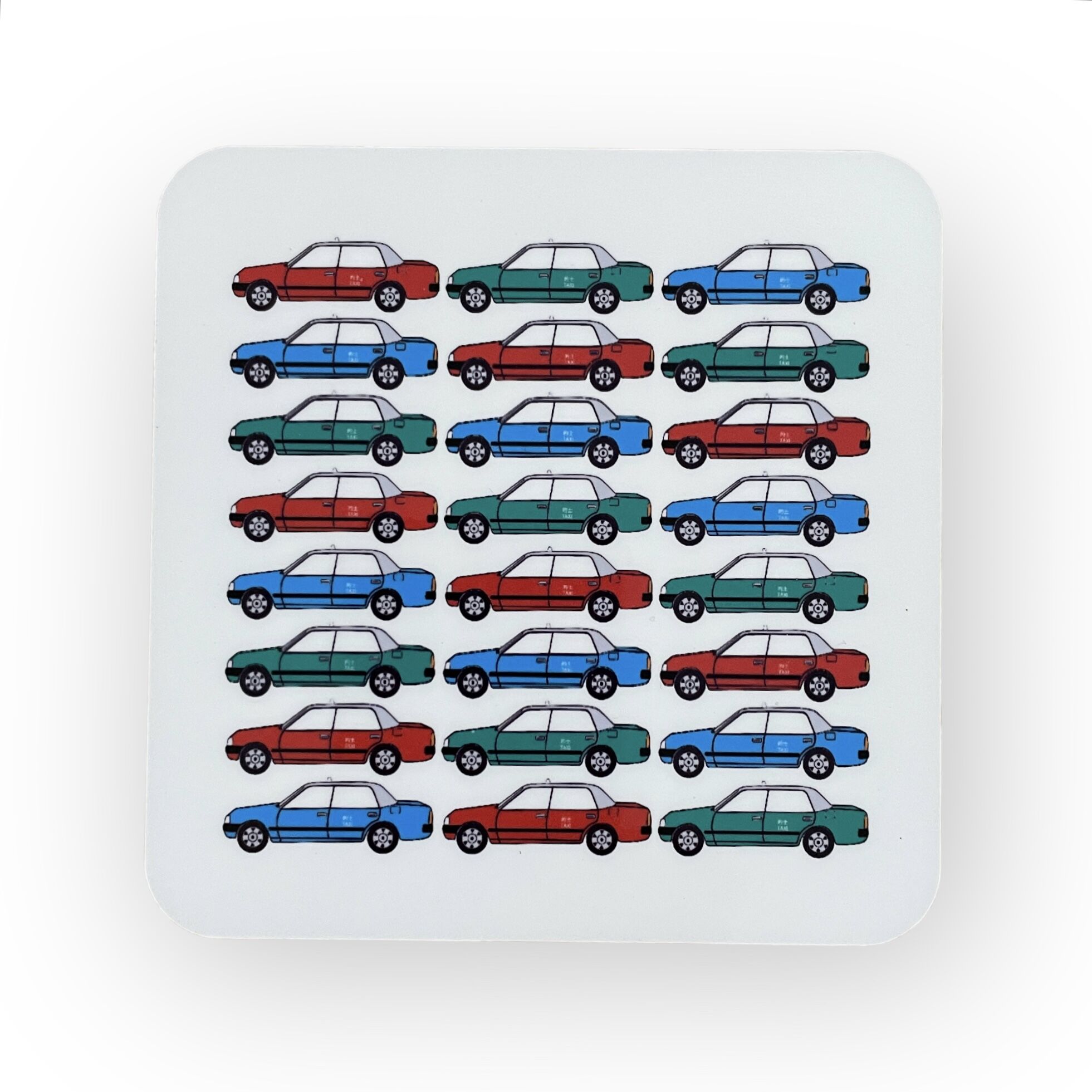 Hong Kong Taxi Cork Coaster | Bookazine HK