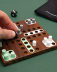 Iron & Glory Wooden Ludo Game | Bookazine HK