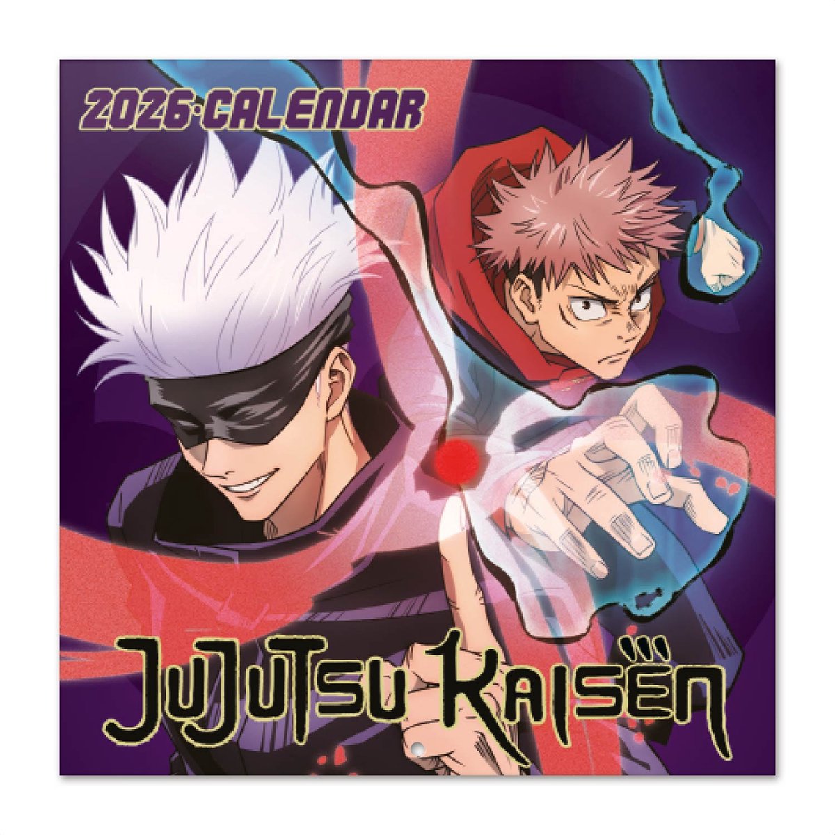 Jujutsu Kaisen Wall Calendar 2026