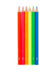 Jumbo Brights Neon Colored Pencils