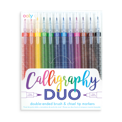 Calligraphy Duo Chisel and Brush Tip Markers