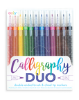 Calligraphy Duo Chisel and Brush Tip Markers