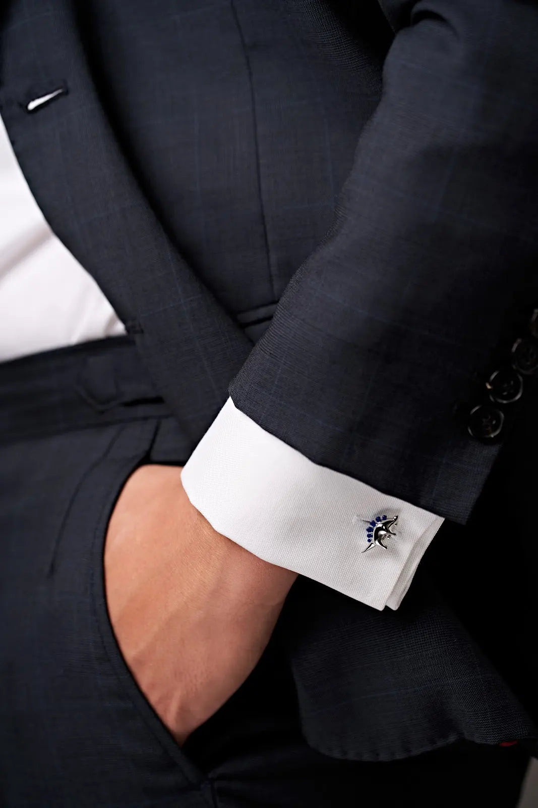 The Blue Dino Cufflinks | Bookazine HK