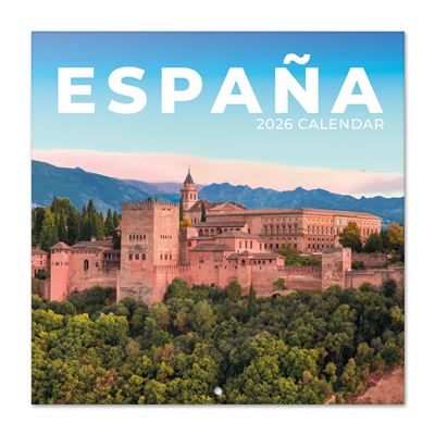 Spain Wall Calendar 2026