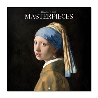 Masterpieces Wall Calendar 2026