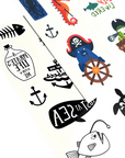 Mini Tattoo Palooza Temporary Tattoos Pirate's Life