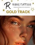 Temporary Freckles Tattoo - Gold Track | Bookazine HK