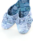 PABLO Blue Canton-slang Print House Slippers