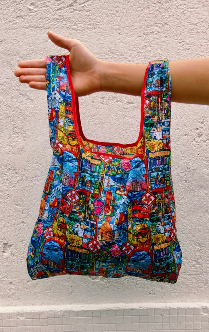 Stained Glass Red Shopping Bag | Bookazine HK