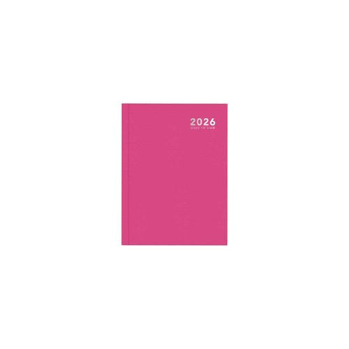 A5 Week To View (Pink)