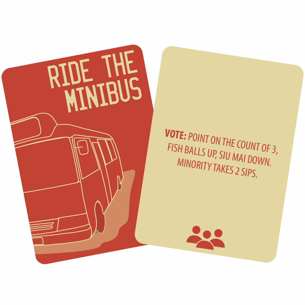 Ride The Minibus Cards | Bookazine HK