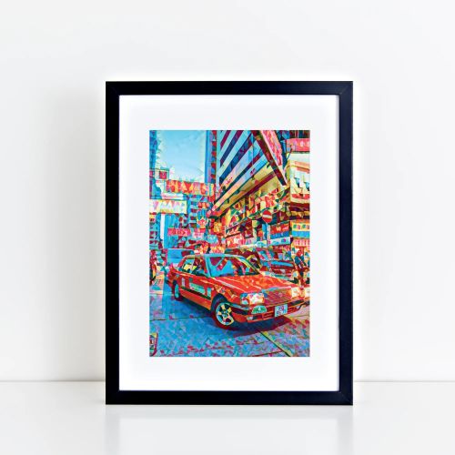 Hong Kong Mosaic Taxi | Bookazine HK