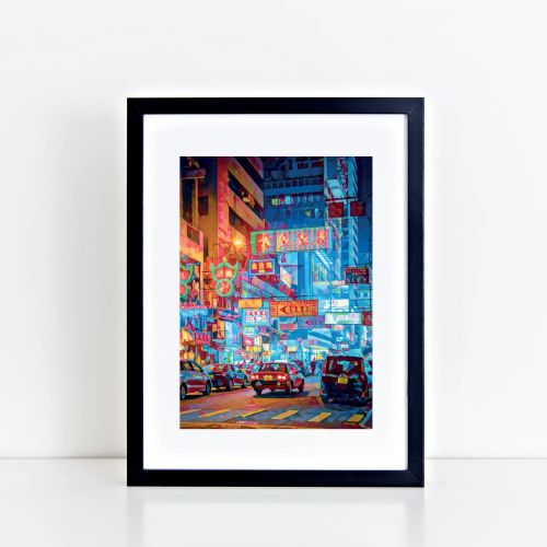 Hong Kong Mosaic Street Scene | Bookazine HK
