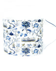Toile Festive Mug Blue & Silver