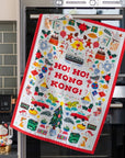 Ho Ho Hong Kong Christmas Tea Towel