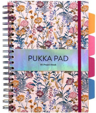 Pukka Bloom B5 Hardcover Project Book Cream