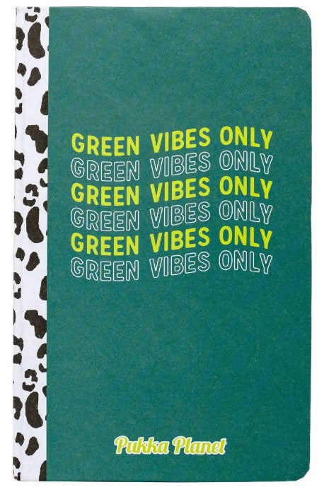Pukka Planet Softcover "Good Vibes Only" Notebook