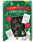 Rainbow Scratch Art - Christmas Edition