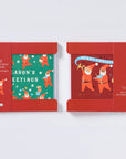 Musical Santa Christmas Card Wallet - Pack of 10