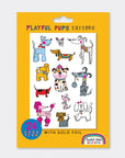 Children's 'Playful Pups' Dog Temporary Tattoos