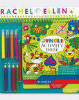 Activity Book with Scratch Art & Stickers - Jungle