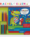 Activity Book with Scratch Art & Stickers - Dinosaur