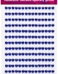 Sapphire Blue Gems Craft Sticker 4mm x 240pcs