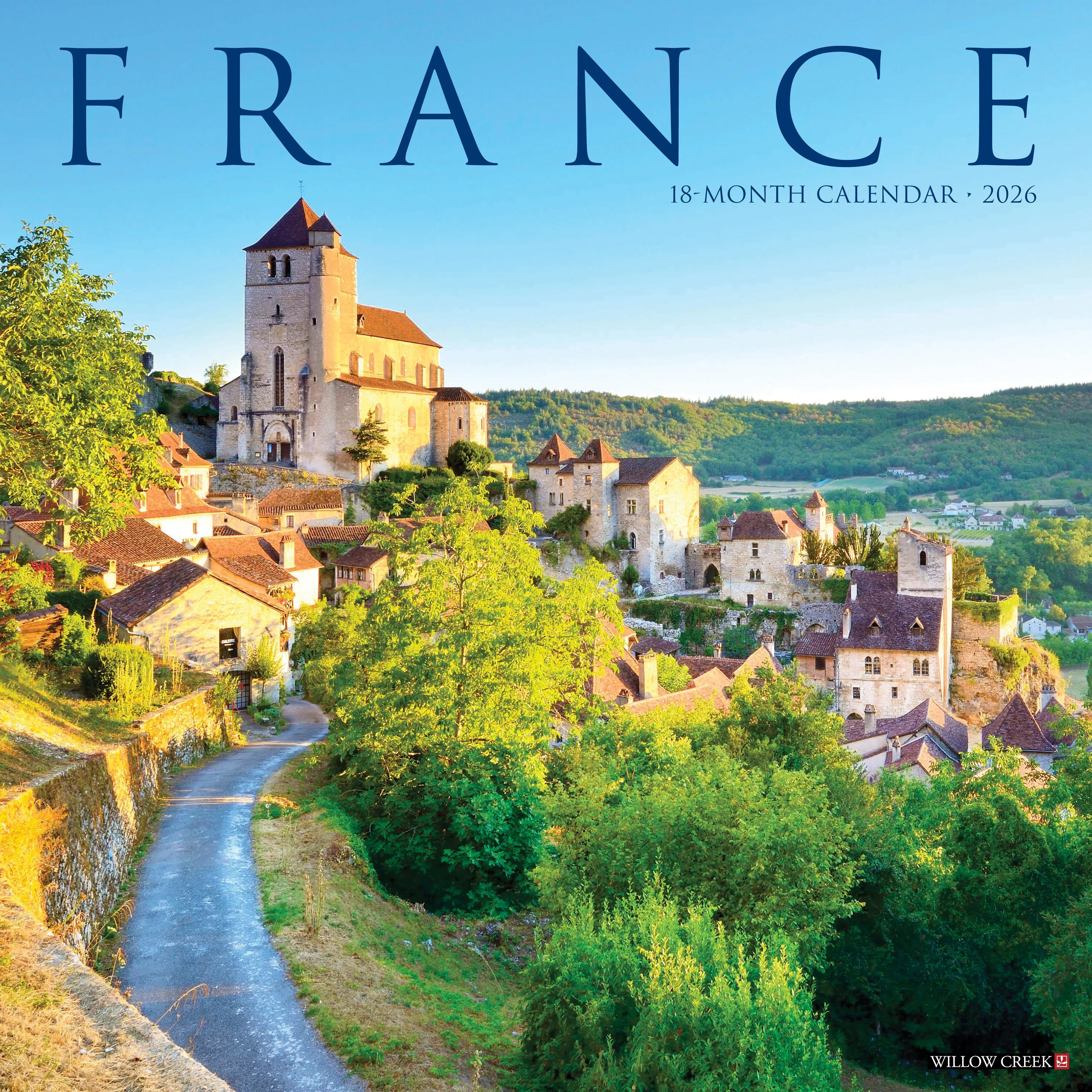 France Wall Calendar 2026