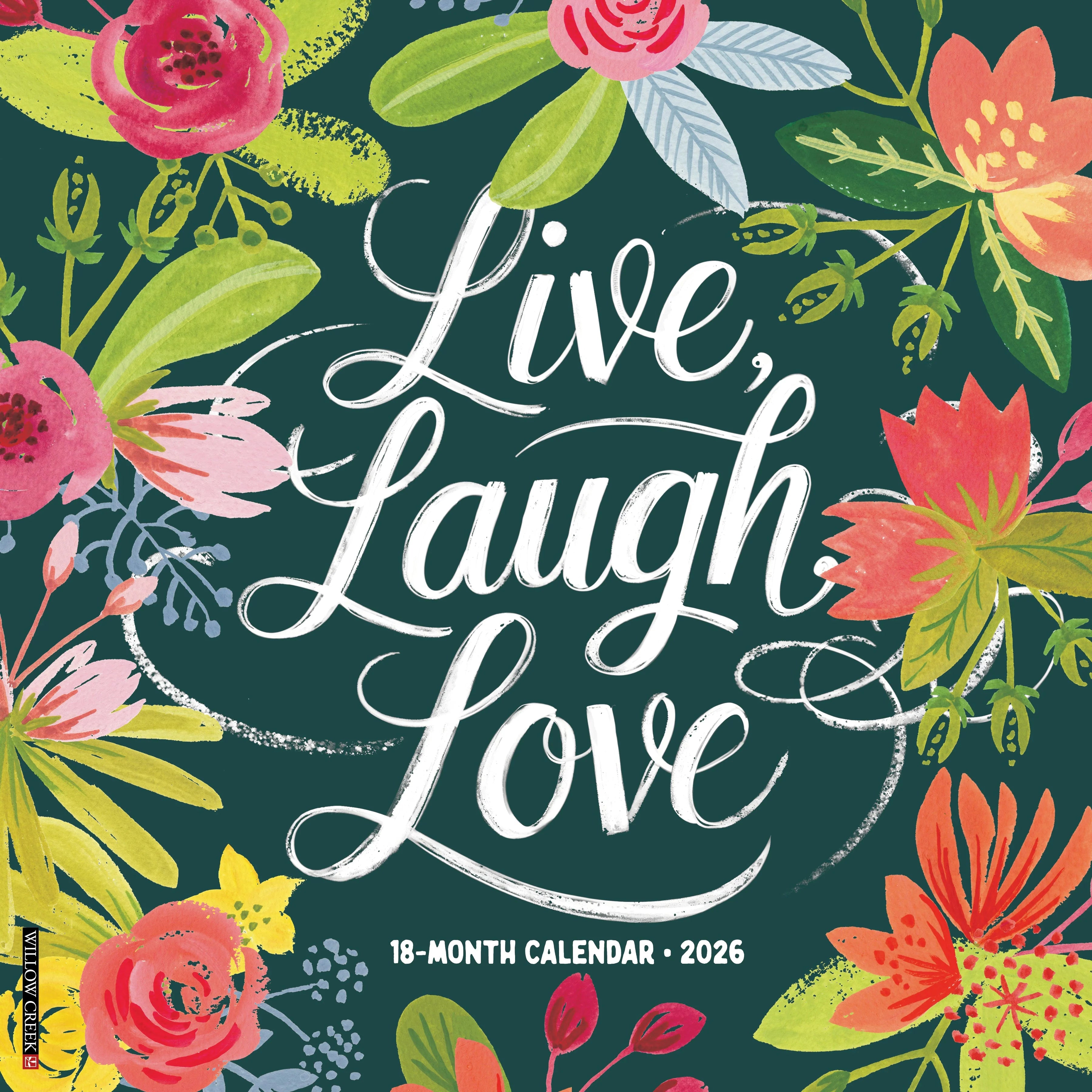 Live, Laugh, Love Wall Calendar 2026