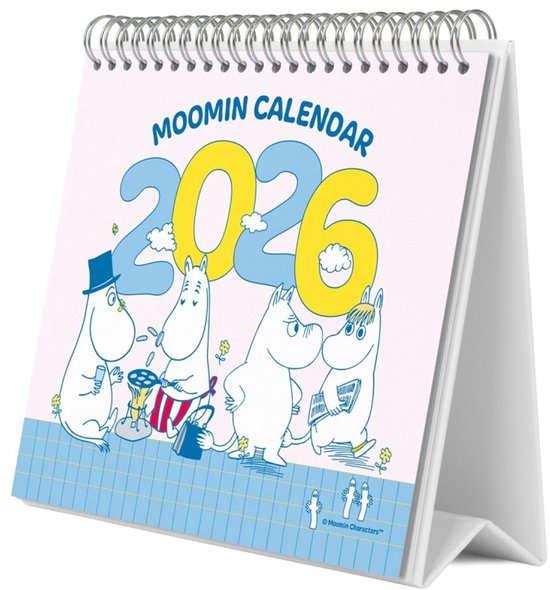 Moomin Desk Calendar 2026