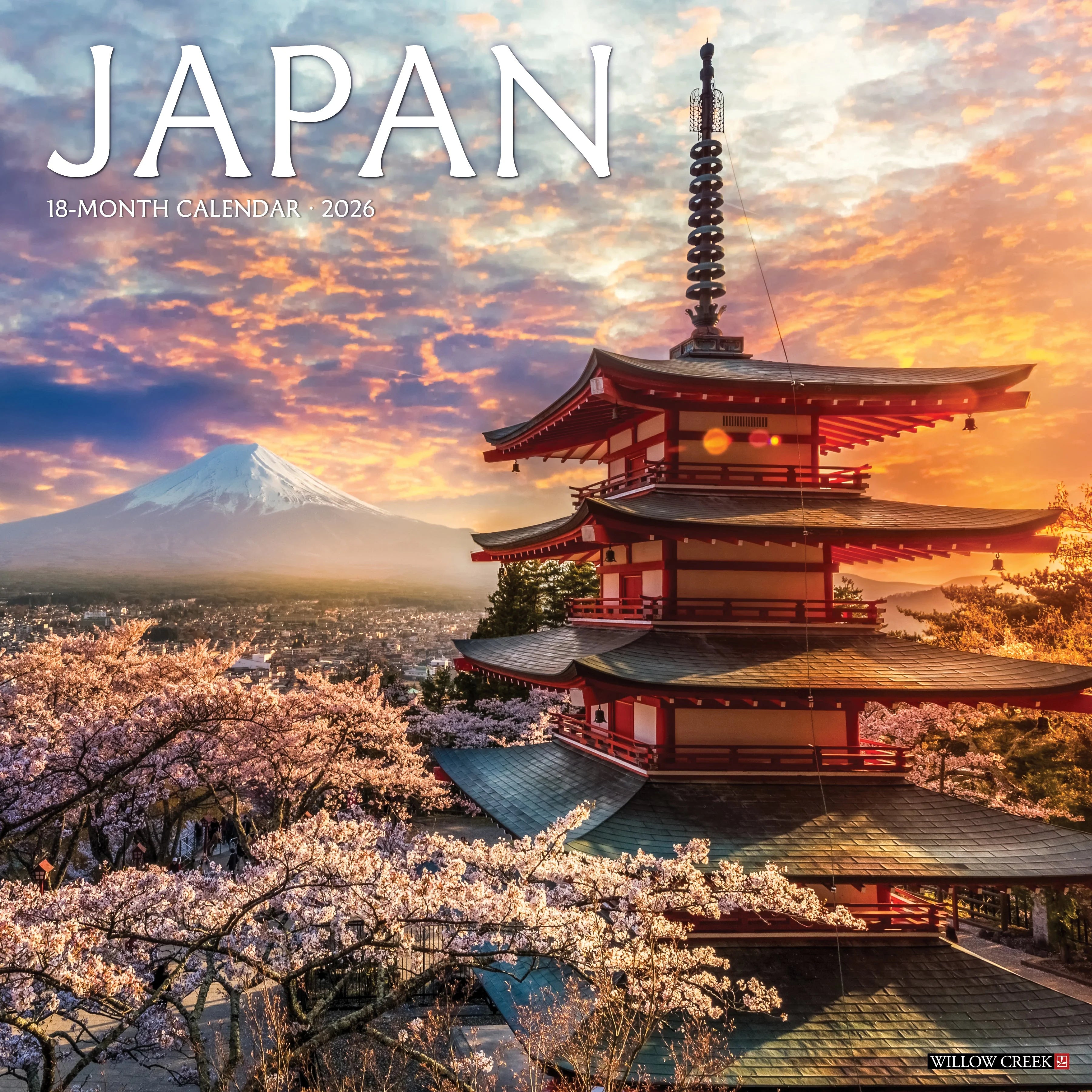 Japan Wall Calendar 2026