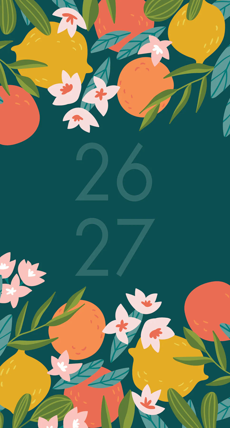 Floral Punch 2Yr Pocket Planner