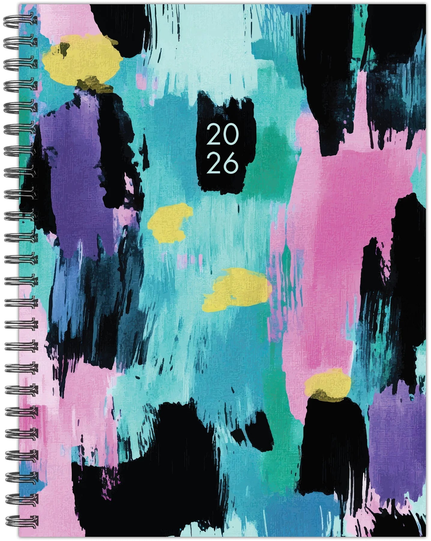 Abstract Paint Weekly Planner 2026