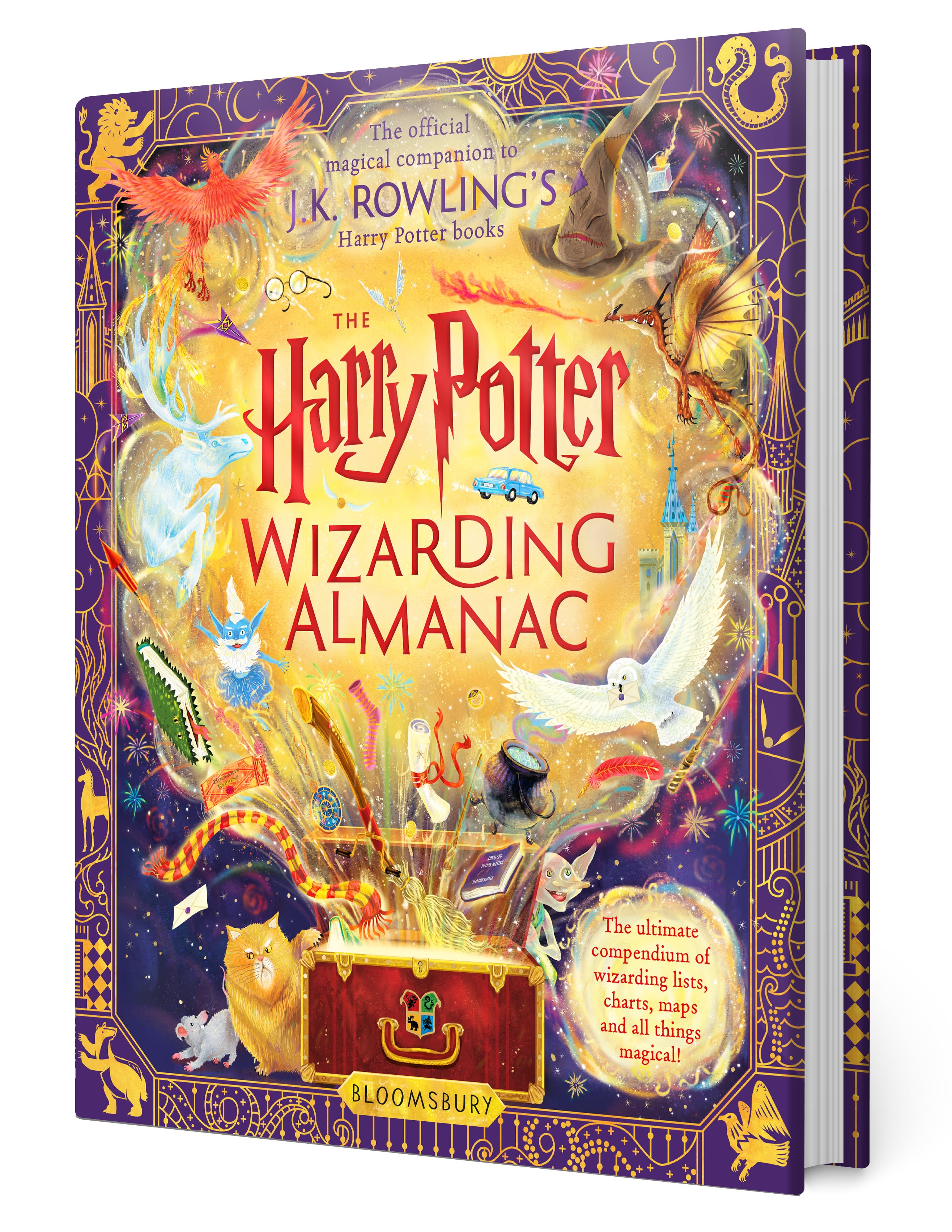 Harry Potter: Il 10 Ottobre 2023 esce The Harry Potter Wizarding Almanac  la guida ufficiale ai