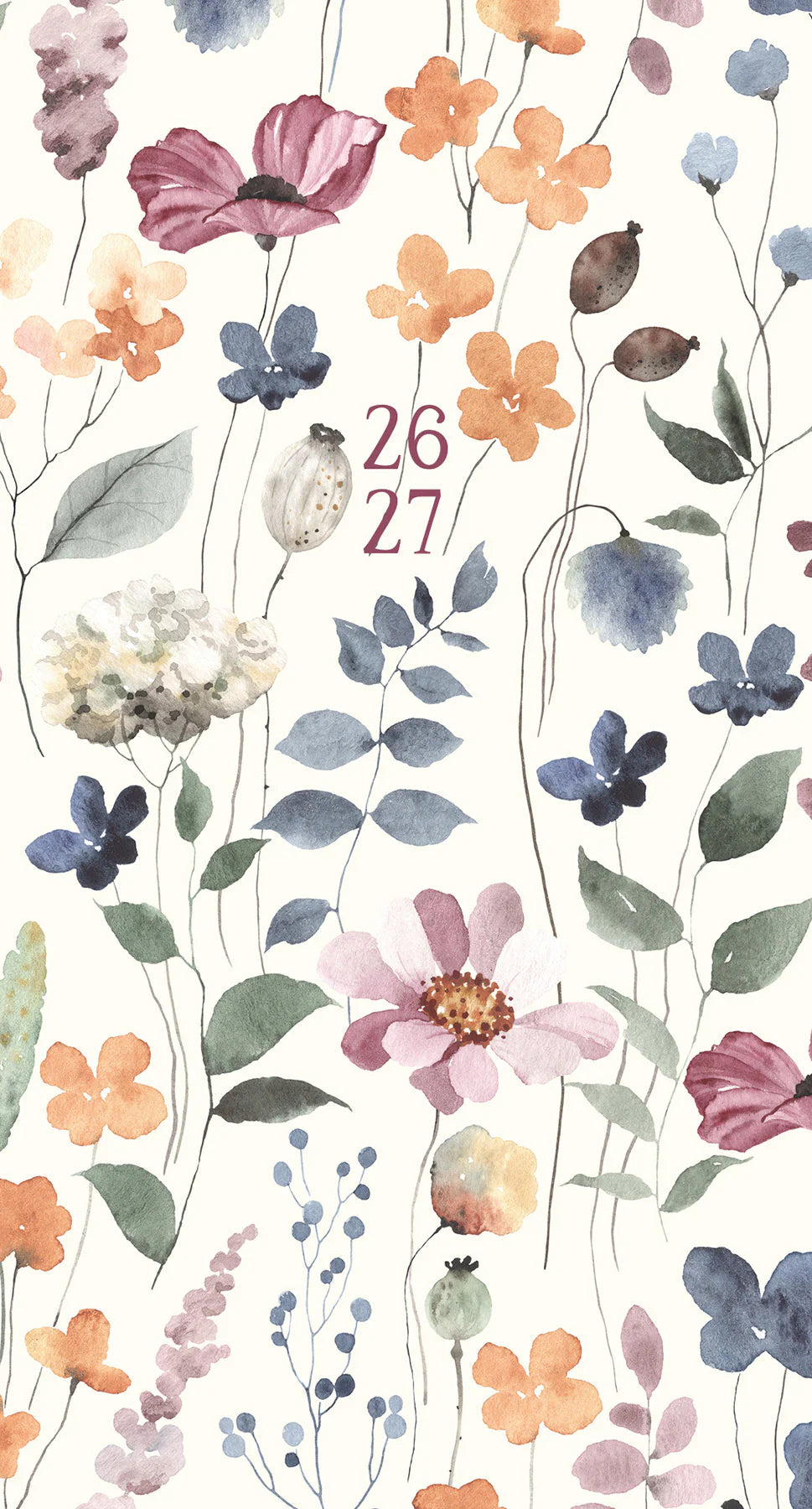 Feminine Floral 2Yr Pocket Planner
