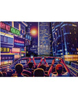 Sunset Bus Three Layers Three Layers Wooden Magnet | Bookazine HK