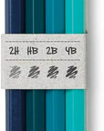 Bookaroo Graphite Pencils Blues