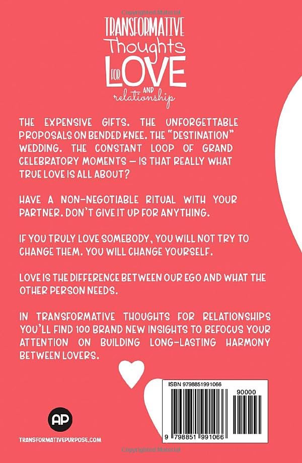 Transformative Thoughts for Relationships and Love Bookazine HK