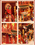 The Banquet of Tang Dynasty 3D Wooden Puzzle Book Nook Kit | Bookazine HK