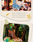 Alice In Wonderland 3D Wooden Puzzle Book Nook Kit | Bookazine HK