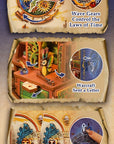 Magical Library 3D Wooden Puzzle Book Nook Kit | Bookazine HK