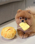 Pineapple Bun Combo Dog Toy