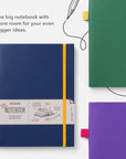 Bookaroo Bigger Things Notebook Journal Teal