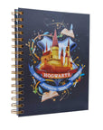 Harry Potter Spiral Notebook Black