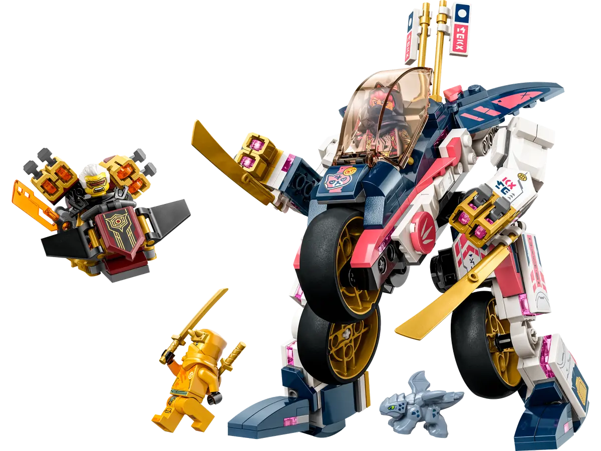 Sora's Transforming Mech Bike Racer