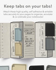 Bookaroo Sticky Tabs Mono